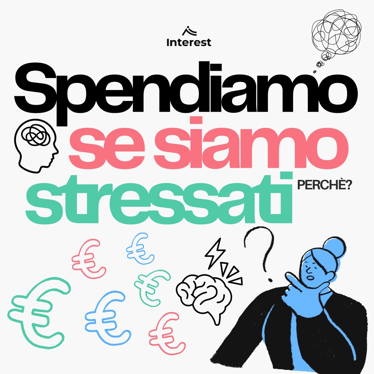 Grafica: perché spendiamo quando siamo stressati